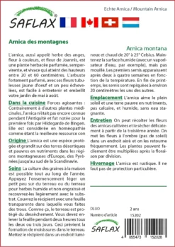 Kit De Culture - Arnica Des Montagnes - 40 Graines - Arnica Montana -Atmospheraes Store 640641a90508a4.25880173