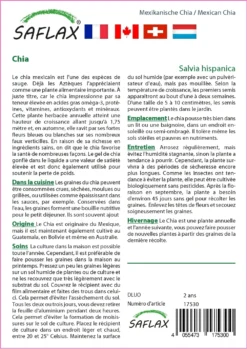 Kit De Culture - Chia - 500 Graines - Salvia Hispanica -Atmospheraes Store 640641c58ca2e2.06384767