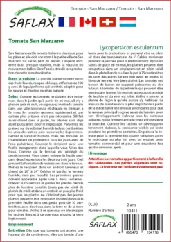 Kit De Culture - Tomate San Marzano - 10 Graines - Lycopersicon Esculentum -Atmospheraes Store 640641fa3b6bc7.11460226